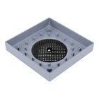 Kit 05 - Ralo Oculto Invisível De Embutir Quadrado (platina)