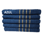 Kit 05 Toalhas De Banho Dubai Revenda 330g/m² 100% Algodão 70