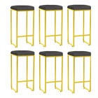 Kit 06 Banqueta Alta Lara Para Cozinha Bar Balcão Bistrô Chur