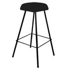 Kit 06 Banqueta Alta Lari Eiffel Hexágono Cozinha Bar Balcão