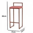 Kit 06 Banqueta Alta Lina Bronze Rose Gold