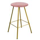 Kit 06 Banqueta Alta Loni Dourado Rose Gold