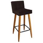 Kit 06 Banqueta Alta Lucy Marrom