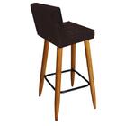 Kit 06 Banqueta Alta Lucy Marrom