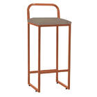 Kit 06 Banqueta Alta Luffi Com Encosto Cozinha Bar Balcão Bis