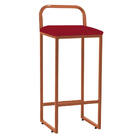 Kit 06 Banqueta Alta Luffi Com Encosto Cozinha Bar Balcão Bis