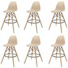 Kit 06 Banqueta Eiffel - Bege Bege