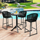 Kit 06 Banqueta Para Área Gourmet Cozinha Varanda Corda Náuti