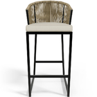 Kit 06 Banqueta Para Área Gourmet Cozinha Varanda Corda Náuti