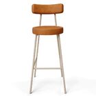 Kit 06 Banquetas Alta Bar Cozinha Sala De Jantar Aço Milão Ar