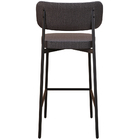 Kit 06 Banquetas Alta Bar Cozinha Sala De Jantar Aço Preto Ka