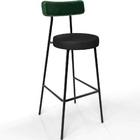 Kit 06 Banquetas Alta Bar Cozinha Sala De Jantar Milão L02 Fa