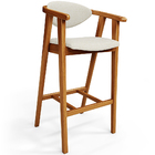 Kit 06 Banquetas Alta Cozinha Bancada Bar Sala De Jantar Fixa