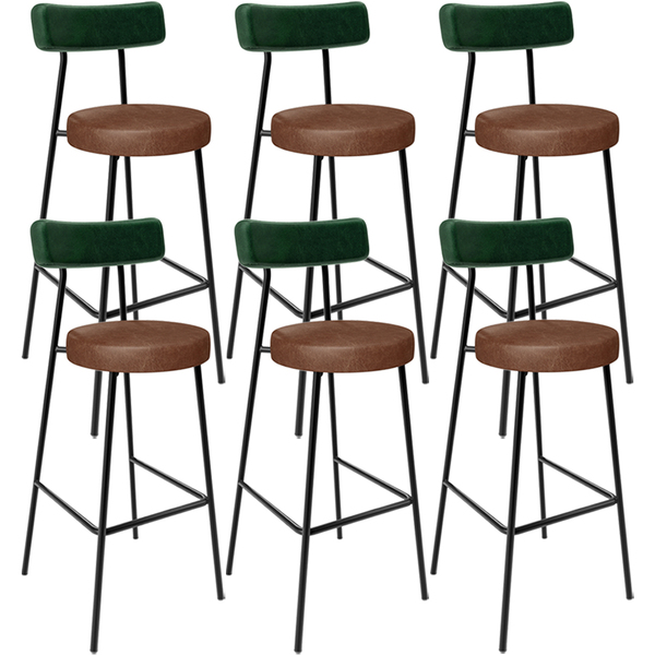 Kit 06 Banquetas Alta Cozinha Sala De Jantar Milão L02 Facto