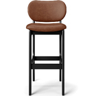 Kit 06 Banquetas Alta Para Cozinha Madeira Fixa Betta L02 Pre