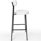 Kit 06 Banquetas Altas Bar Cozinha Sala De Jantar Estrutura E