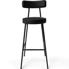 Kit 06 Banquetas Altas Bar Sala De Jantar Estrutura Em Aço Mi