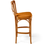 Kit 06 Banquetas Altas Cozinha Bancada Bar Sala Jantar Estofa