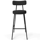 Kit 06 Banquetas Altas Cozinha Bar Sala De Jantar Em Aço Milã