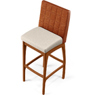 Kit 06 Banquetas Altas Cozinha Sala De Jantar Fixa Mila L02 C