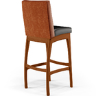 Kit 06 Banquetas Altas Cozinha Sala Jantar Fixa Mila L02 Cour