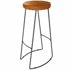 Kit 06 Banquetas Altas Industrial Para Cozinha Sala De Jantar