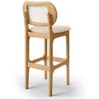 Kit 06 Banquetas Altas Para Cozinha Bancada Sala Tela Betta F