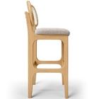 Kit 06 Banquetas Altas Para Cozinha Bancada Sala Tela Betta F