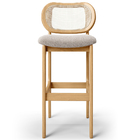 Kit 06 Banquetas Altas Para Cozinha Bancada Sala Tela Betta F