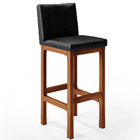 Kit 06 Banquetas Altas Para Cozinha Sala De Jantar Fixa Alya