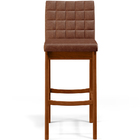 Kit 06 Banquetas Altas Para Cozinha Sala De Jantar Fixa Mila