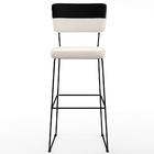 Kit 06 Banquetas Altas Sala De Jantar Allana L02 Faixa Facto