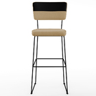 Kit 06 Banquetas Altas Sala De Jantar Allana L02 Faixa Facto