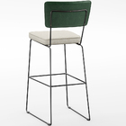 Kit 06 Banquetas Altas Sala De Jantar Fixa Allana L02 Facto V