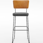 Kit 06 Banquetas Altas Sala Jantar Fixa Allana L02 Couríssimo