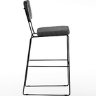 Kit 06 Banquetas Altas Sala Jantar Fixa Allana L02 Couríssimo