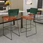 Kit 06 Banquetas Altas Sala Jantar Fixa Allana L02 Facto Verd