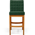 Kit 06 Banquetas Baixa Cozinha Bancada Bar Sala Jantar Fixa M