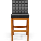 Kit 06 Banquetas Baixa Cozinha Bancada Bar Sala Jantar Fixa M