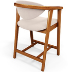 Kit 06 Banquetas Baixa Cozinha Sala De Jantar Bancada Cecília