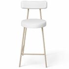 Kit 06 Banquetas Baixa Cozinha Sala Jantar Bancada Milão Aren