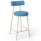 Kit 06 Banquetas Baixa Cozinha Sala Jantar Bancada Milão Aren