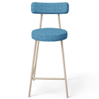 Kit 06 Banquetas Baixa Cozinha Sala Jantar Bancada Milão Aren