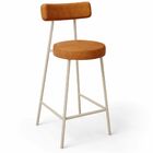 Kit 06 Banquetas Baixa Cozinha Sala Jantar Bancada Milão Aren