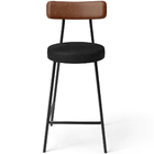 Kit 06 Banquetas Baixa Cozinha Sala Jantar Bancada Milão L02