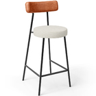 Kit 06 Banquetas Baixa Cozinha Sala Jantar Milão L02 Couríssi