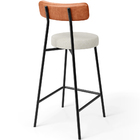 Kit 06 Banquetas Baixa Cozinha Sala Jantar Milão L02 Couríssi