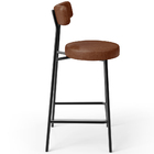 Kit 06 Banquetas Baixa Para Cozinha Sala De Jantar Bancada Mi