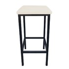 Kit 06 Banquetas Industrial Donna Suede Base Preto D'rossi -