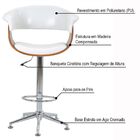 Kit 06 Banquetas Para Cozinha Giratória Brenna Base Estrela P